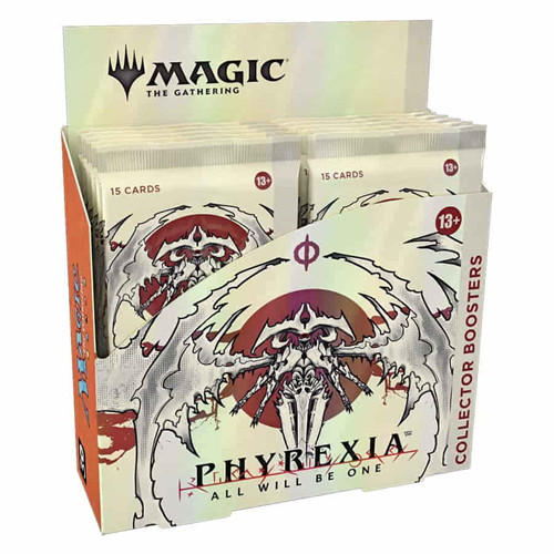 Magic the Gathering Phyrexia Collector Boosters Box. "All Will Be One"