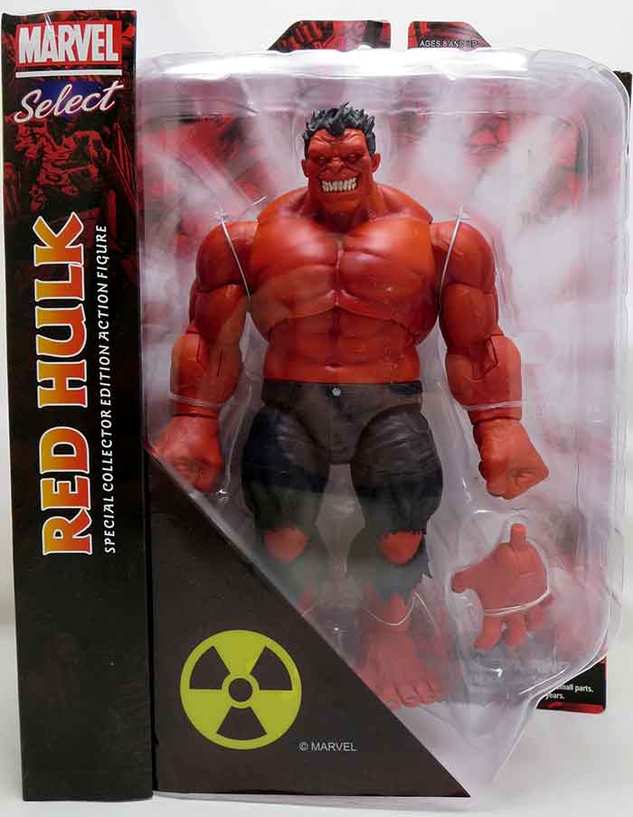Marvel Select 9 Inch Action Figure - All New Red Hulk (Back-Order Ship |  cmdstore.com