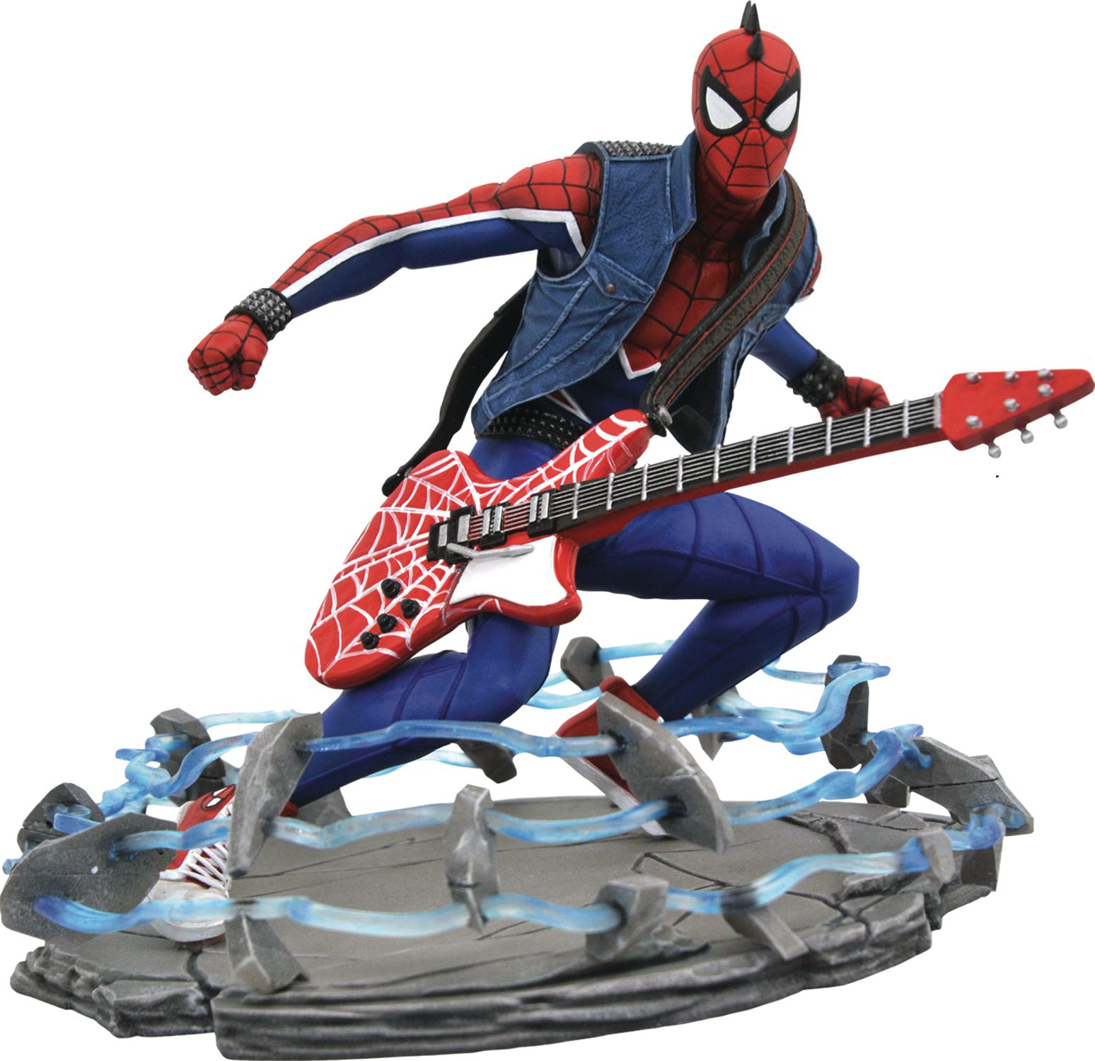 MARVEL GALLERY PS4 SPIDER-PUNK PVC STATUE -