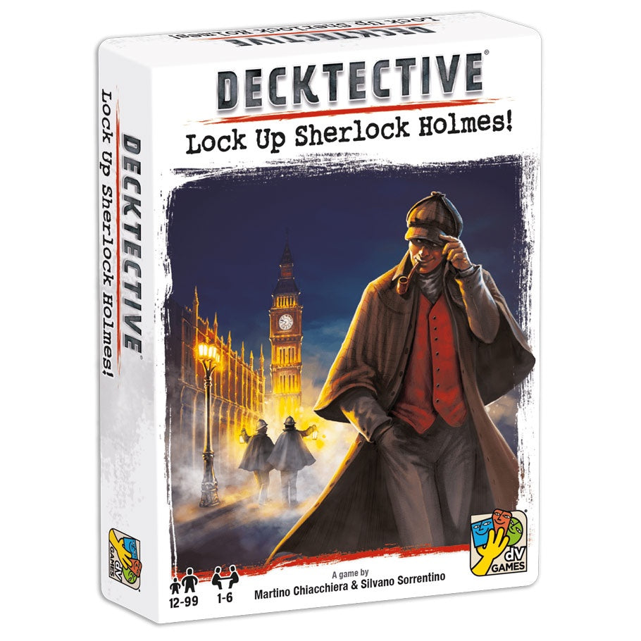 Decktective Lock Up Sherlock Holmes! – I'm Board! Games & Family Fun